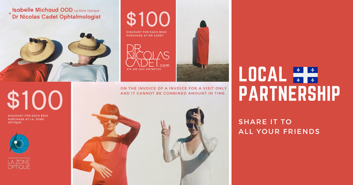 Get 100$ Discount at La Zone Optique